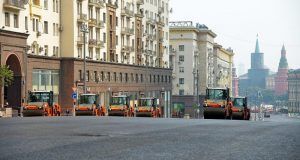 Главную улицу Москвы благоустроили досрочно. Фото: "Вечерняя Москва"