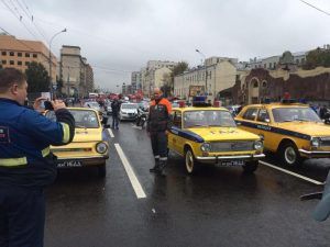 Московский парад городской техники может попасть в Книгу рекордов Гиннеса