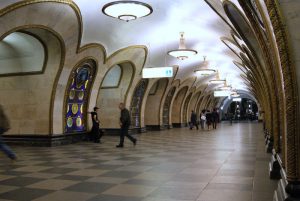 Станция "Новослободская". Фото: ru.wikipedia.org