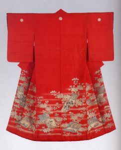 Японское кимоно, один из экспонатов музея. Фото: пресс-служба Музеев Московского Кремля
