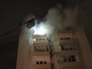 Пожар на Грузинском переулке ликвидирован.