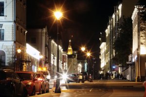Освещение на Бульварном кольце обновят по программе «Моя улица». Фото: «Вечерняя Москва»
