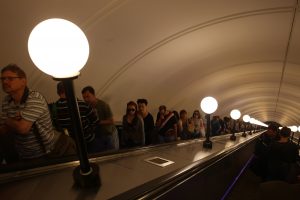 Эскалаторное полотно на «Менделеевской» закроется на ремонт. Фото: «Вечерняя Москва»