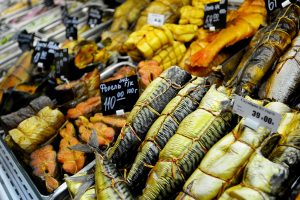 Дни барабульки и коклюшки проведут для гостей «Рыбного рынка» на фестивале «Золотая осень». Фото: "Вечерняя Москва"
