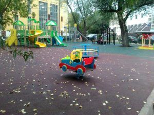 Новую детскую площадку установили во дворе: Горловом тупике, дом 13. Фото: Управа Тверского района