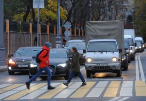 Рейд «Пешеходный переход» пройдет в Центральном округе. Фото: "Вечерняя Москва"