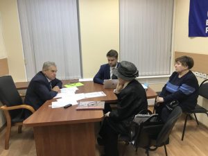 Николай Гончар 21 ноября провел встречу с жителями Москвы. Фото: пресс-служба префектуры ЦАО