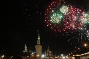 Почти в каждом районе Москвы созданы площадки для запуска фейерверков. Фото: Павел Волков, "Вечерняя Москва"