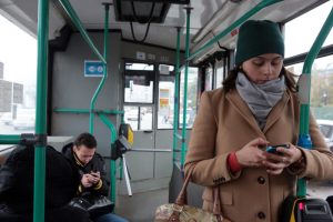 Городской Wi-Fi сетью воспользовались порядка 60 тысяч человек в дни масленичных гуляний. Фото: «Вечерняя Москва»