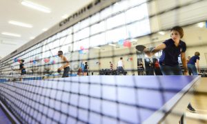 Соревнование по настольному теннису пройдут в государственном гуманитарном университете. Фото: Наталия Феоклистова, «Вечерняя Москва»