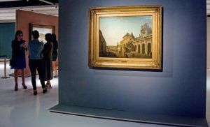 Выставка картин собрания Третьяковской галереи открылась для всех желающих в парке Зарядье. Фото: официальный сайт мэра Москвы