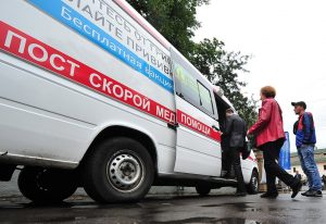 Более семи тысяч пассажиров прошли вакцинацию против гриппа в мобильных пунктах МЦК. Фото: сайт мэра Москвы