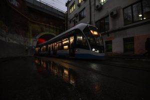 Испытания трамвая с системой распознавания лиц пройдут в Москве. Фото: Пелагея Замятина, «Вечерняя Москва»