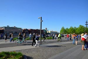 На Павелецкой площади будет создано комфортное общественное пространство. Фото: Анна Быкова