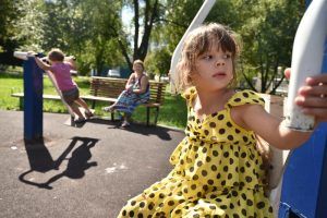 Благоустройство Детского Черкизовского парка планируют завершить к концу месяца. Фото: Пелагия Замятина, «Вечерняя Москева»