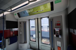Специалисты спроектировали новые поезда «Иволга 2.0». Фото предоставлено Департаментом транспорта.