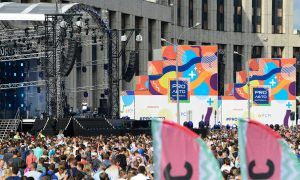 Музыкальный фестиваль "PROлето" собрал на Сахарова более 40 тыс гостей. Фото: сайт мэра Москвы