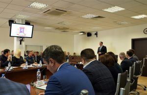Оперативное совещание состоялось в префектуре Центрального административного округа Москвы. Фото: Денис Кондратьев