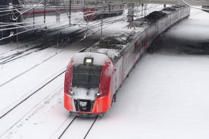 Поезда Московского центрального кольца будут ездить в новогоднюю ночь. Фото: Антон Гердо «Вечерняя Москва»