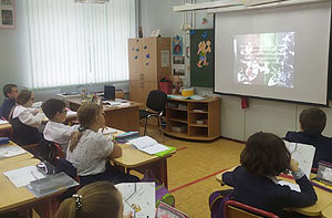 Всероссийский урок состоялся в школе №1574. Фото с сайта школы №1574