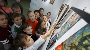 Квест для детей пройдет в «Доме на Брестской». Фото: Виктор Хабаров, «Вечерняя Москва»