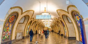 Станцией метро «Новослободская» после ремонта воспользовались более 62 тысяч пассажиров. Фото: сайт мэра Москвы