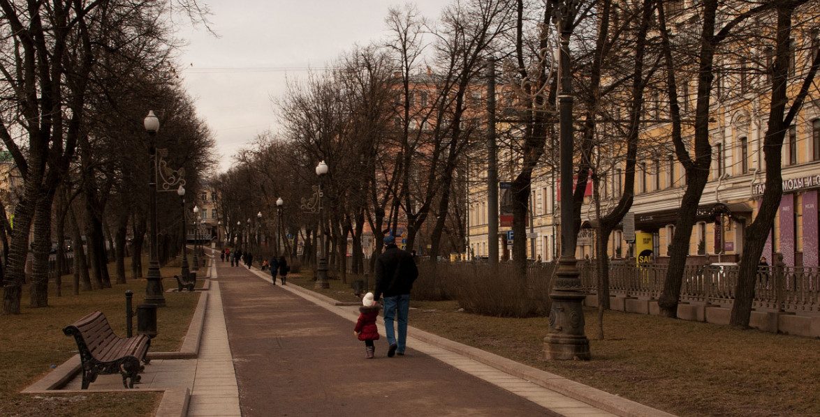 Страстная улица. Бульвары. Протяженные пешеходные улицы. Гагарина на Петровском бульваре. Петровский бульвар Кострома.