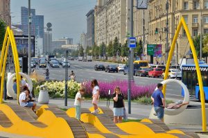 Несколько улиц в центре Москвы станут пешеходными 20 и 21 июля. Фото: Анна Быкова, «Вечерняя Москва»