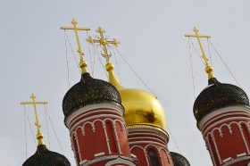 Лампады от Благодатного огня можно будет зажечь в соборе в районе. Фото: Анна Быкова, «Вечерняя Москва»