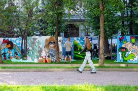 Работы победителей конкурса «Московское лето» выставят на Страстном бульваре. Фото: пресс-служба Департамента торговли и услуг города Москвы