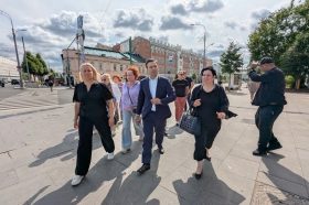 Обход территории провели в районе. Фото: страница управы Тверского района в социальных сетях