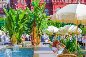 «Сады и цветы»: флагманские площадки фестиваля открылись в районе. Фото: пресс-служба Департамента торговли и услуг города Москвы