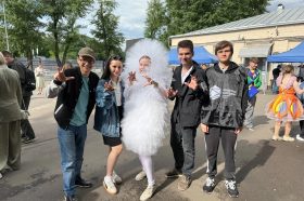 Ряд мероприятий и акций провели юные парламентарии района. Фото: страница Молпалаты Тверского района в социальных сетях