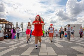В летнем сезоне проекта «Мой спортивный район» приняли участие 148 тыс. человек. Фото: пресс-служба Департамента спорта города Москвы