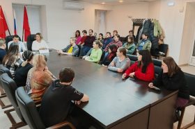 Просветительское мероприятие для молодежи провели в районе. Фото: страница управы Тверского района в сциальных сетях