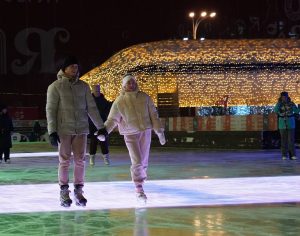 Каток откроют в Новослободском парке. Фото: Анна Быкова, «Вечерняя Москва» 