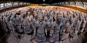 «Терракотовые воины» приедут в ГИМ. Фото: Центр продвижения культурного наследия провинции Шэньси