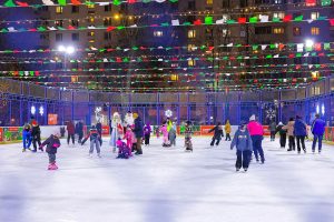 Вернисаж катка состоится в Новослободском парке. Фото: пресс-служба префектуры Центрального административного округа города Москвы